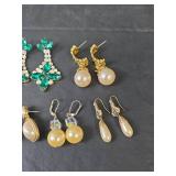 Pearl and Crystal Earring Collection