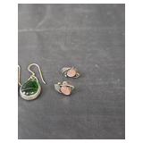 Sterling Silver Gemstone Drop Earrings Collection