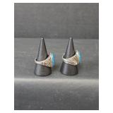 Turquoise Statement Rings