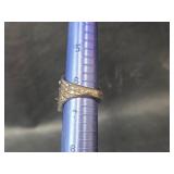 Navajo Style Turquoise Ring Pair