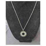 Turquoise Sunburst Jewelry Set