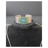 Turquoise Sunburst Jewelry Set