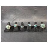 Turquoise Ring Collection