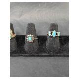 Turquoise Ring Collection