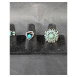 Turquoise Ring Collection