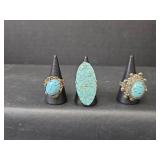 Turquoise Ring Collection