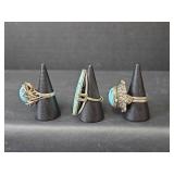 Turquoise Ring Collection