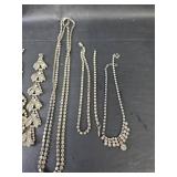 Clear Rhinestone Jewelry Collection