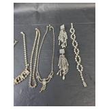 Clear Rhinestone Jewelry Collection