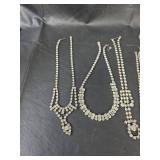 Clear Crystal Rhinestone Jewelry Collection