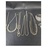 Clear Crystal Rhinestone Jewelry Collection