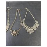 Clear Rhinestone Jewelry Collection