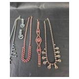Rhinestone Necklace Collection