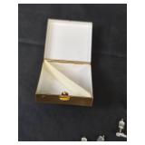 Butterfly Jewelry Box with Assorted Earring Collection