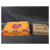 Lord Clinton Perfecto Cigar Box & Middle Eastern Inlay Box