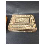 Lord Clinton Perfecto Cigar Box & Middle Eastern Inlay Box