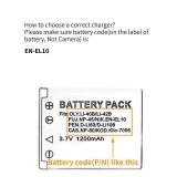 EN-EL10 USB Charger for Nikon Coolpix S200, S203, S210, S220, S230, S3000, S4000, S500, S510, S5100, S520, S570, S60, S600, S700, S80 Camera and More - Retail: $8
