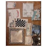 Fast One Birthday Decorations for Boys, 1st Birthday Decorations Boy, Vintage Car Themed Backdrop Balloon Banner Boxes Crown Poster for Retro Blue First Party Supplies - Retail: $30