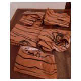 5 Pcs Inflatable Baseball Bat Inflatable Axe Cave Bat Caveman Stick Caveman for Club Cosplay Birthday Party Supplies Halloween Carnival Decoration (Stripe Style,35.4 x 7.9 Inch)