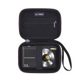 Digital Camera Case Compatible with CAMKORY/KODAK/Fleafer/Lecran/Qumcou/Anteam/ROQIOO/Anteam/QUOLODOO Digital Camera, USB Cable and SD Card, Black(Case Only) - Retail: $10