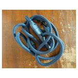 Deep Blue 4-in-1 Hands-Free Dog Leash Adjustable for Crossbody, Waist, Long Leash, or Tether Use Stylish, Lightweight, and Comfortable for Everyday Walks - Retail: $45