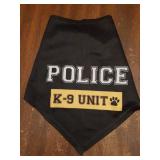Costume Accessory Set Pet Dog Bandana, Costume Accessory Set Pet for Halloween Christmas Cosplay Role Play Party (K-9 Unit Police) - Retail: $10