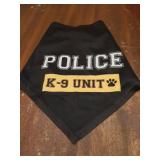 Costume Accessory Set Pet Dog Bandana, Costume Accessory Set Pet for Halloween Christmas Cosplay Role Play Party (K-9 Unit Police) - Retail: $10
