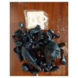 Double stuffed emerald Balloons Different sizes Customized 63 PACK 18+10+5 inch Dark Teal emerald green Balloon Garland kit For Wedding Birthday baby shower anniversary decorations - Retail: $16