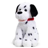 Dalmatian Stuffed Animal Dalmatian Puppy Dog Plush with Red Collar Plush Toy Gift for Kids 13 inches - Retail: $19