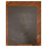 Black Silicone Rubber Sheet, 60A Durometer, 1/32 x 9 x 12 Commercial Grade, Made in the USA, No Adhesive Backing, High Temp Gasket Material - Retail: $10"