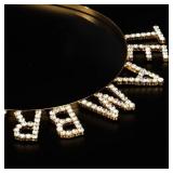 Gold Team Bride Headband Bachelorette Party Decorations Rhinestone Bridesmaid Headbands for Bridal Shower, Bachelorette Party, Wedding - Retail: $7