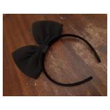 Costume Hair Band Bow Headbands Headdress Perfect Hair Accessories For Halloween Cosplay Costume Accessories(Black) - Retail: $7