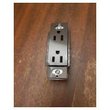 15 Amp Duplex Outlet, CAR-15-BR, Brown