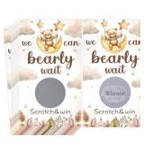 60 Pack Bear Baby Shower Scratch Off Cards We Can Bearly Wait Scratch Off Bear Theme Party Scratch Off Cards Baby Shower Gender Reveal Party Supplies
