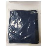 Amazon Basics Lightweight Super Soft Easy Care Wrinkle Free Microfiber 3 Piece Bed Sheet Set with 14-Inch Deep Pockets, Twin, Navy Blue, Solid, Kids, Men & Women Bedding