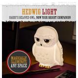 Harry Potter Hedwig Night Light - Officially Licensed Harry Potter Decor Gift, Bedroom Portable Mood Light for Kids, Battery Powered