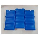 3 Pack Breastmilk Ice Pack, Reusable Ice Packs for Breastmilk Storage, Bottle Ice Packs for Breast Milk, Baby Bottles, Meal, Keeps Breast Milk Fresh - Retail: $8