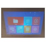 Mini Projector with WiFi 6 and Bluetooth 5.4 Support 4K 1080P Auto Keystone 180° Rotatable Projector Portable Compatible with HDMI/TV Stick/Memory Stick/Laptop, White - Retail: $66