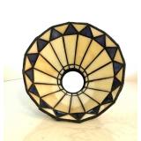 Tiffany Style Stained Glass Lampshade, Replacement Lamp Shades with Fan Light, Wall Lamp and Chandeliers, 5.5-Inches Dia - Retail: $30