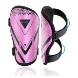 Shin Guards Soccer Kids Youth, CE Certified Airsfish Shin Pads Protection Gear for 2-18 Years Old Boys Girls Teenagers High Impact Resistant Breathable Comfortable 1 Pair 4 Sizes (Medium, Pink) - Reta