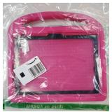 Kids Case for iPad A16 11-Inch 2025 (11th Gen) & iPad 10th Generation (10.9 2022), Durable Shockproof Stand Cover with Screen Protector/Pencil Holder/Handle for Kids, Pink - Retail: $17"