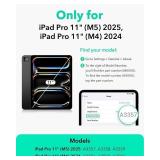 iPad Pro 11 Inch Case (M5/M4) 2025/2024, Vertical Stand Cover, Multi Stand Angles, Ultra-Stable Case with Pencil Holder, Flip Series, Blue - Retail: $33