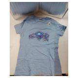 Universe Galaxy Sky Black Hole Physics Science Space Teacher Women T-shirt. X-SMALL