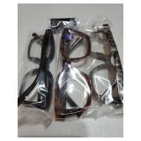 Stylish Reading Glasses for Women, Cheaters Eyeglasses, Oversized Blue Light Readers, Fashion Eye Glasses - Retail: $10