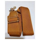 Thick Purse Strap Wide Adjustable Replacement Crossbody Bag Handbag (Brown-Leather tip) - Retail: $14