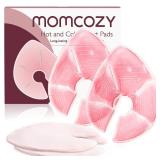 Momcozy Larger Breast Therapy Packs, Hot and Cold Breast Pads with 2 Soft Covers, Breastfeeding Essentials 2 Pack Pink - Retail: $14