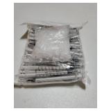 1ml Syringe with Cap for Liquid, 1cc Plastic Small Syringes with Cover, Non-Sterile, No Needle - Retail: $10