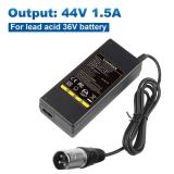 Fancy Buying 44V Charger for 36V Lead Acid Battery Razor MX500 MX650, GT GT750, Izip I600 I750 I1000 Mongoose M750 Electric Scooter with 3-Pin Male XLR Connector - Retail: $19