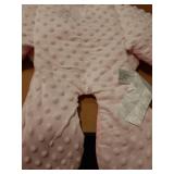 Pro Goleem Infant Car Seat Head Neck Body Support, Ultra-Soft Minky and Microfiber Newborn Car Seat Insert, Perfect for Car Seat, Stroller, 2-in-1 Reversible, Girls, Pink - Retail: $20