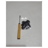 Y-Axis 5 x Seat Belt Button Buckle Clip Stop - Universal Fit Stopper Kit Black (5 Sets) - Retail: $6